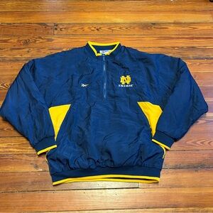 Vintage Reebok Blue and Yellow Windbreaker Sz L
